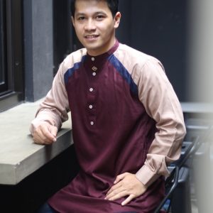 Baju Koko Trendi Lengan Panjang - Wafiq
