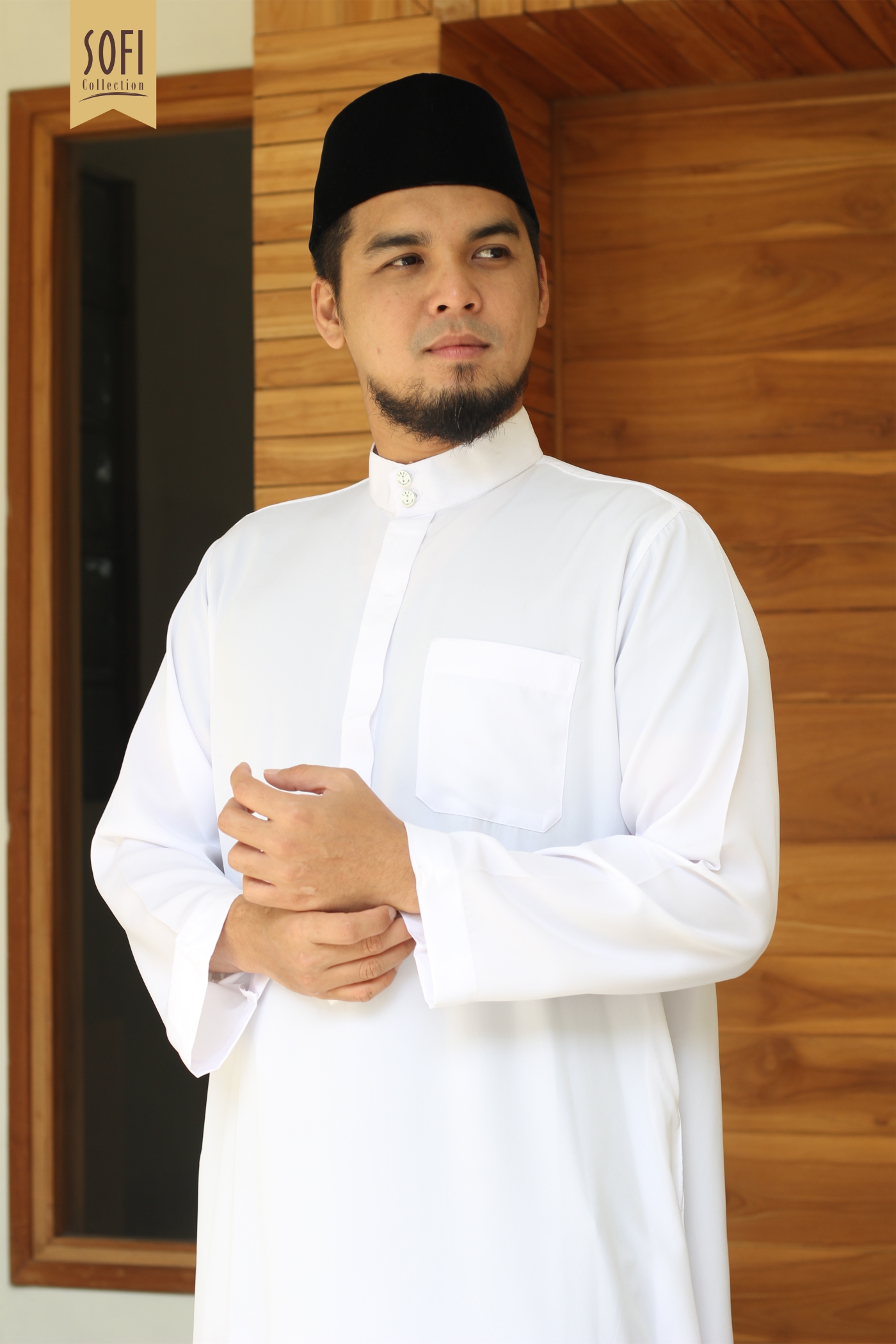 Gamis Saudi Tangan Oblong - Dewasa